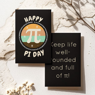 Cartão 3.14 Dia Nacional do Pi Design  - Feliz Dia do Pi