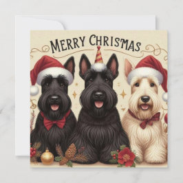 Cartão 3 dogs Greeting Card
