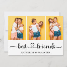 3 Fotografias Personalizadas Colagem Melhores Amig