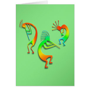 Cartão 3 Kokopelli #110