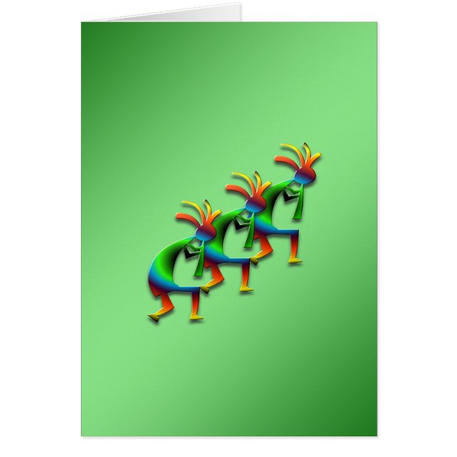 Cartão 3 Kokopelli #29 (Frente)