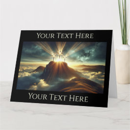 Cartão 3 Ouros atravessam uma montanha pesada