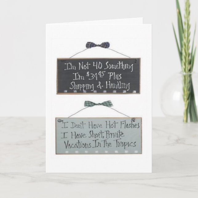 Cartão 40º dia (Frente)