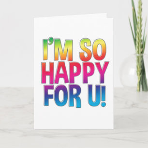 Cartão **40º PRIMEIRO ANIVERSÁRIO** FELIZ POR VOCÊ! Cartã