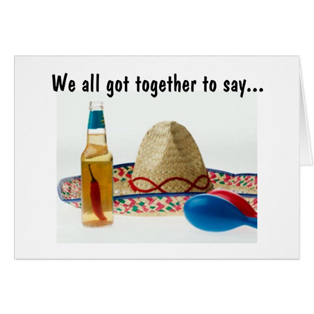 CARTÃO 40º - TODOS NÓS TEMOS QUE DIZER FESTA DE VAMOS (Frente Horizontal)