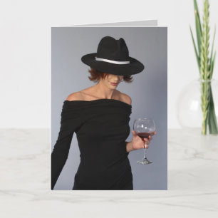 Cartão "40" feliz para a mulher