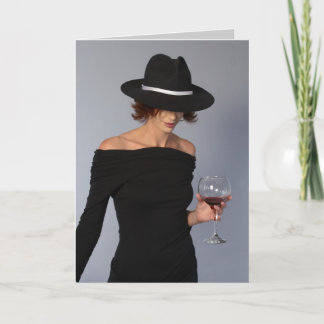 Cartão "40" feliz para a mulher