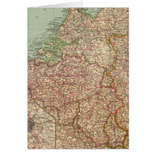 Cartão 44 Bélgica e Holanda