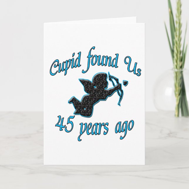 Cartão 45º. Aniversário (Frente)