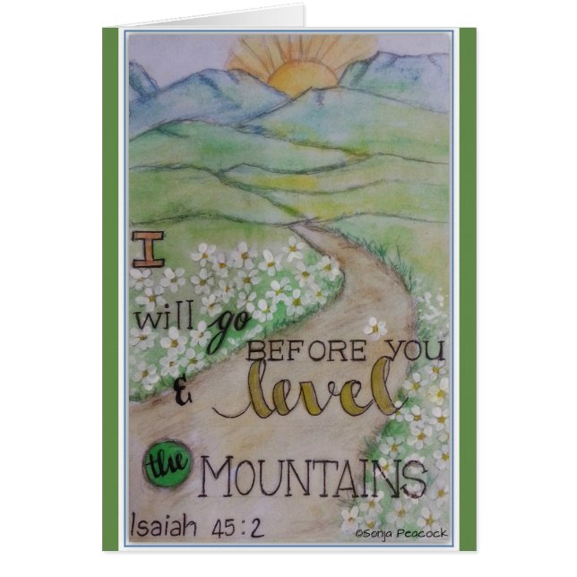 Cartão 45:2 de Isaiah (Frente)