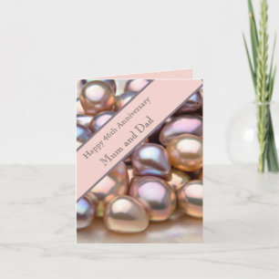 Cartão 46.ª Carta de Aniversário de Casamento