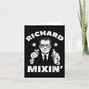Cartão 4 De Julho Richard Mixin Nixon Presidente Patriot