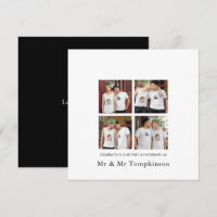 4 fotos LGBT Love Husband 1rua Aniversário negro