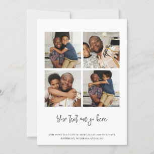 Cartão 4 Modelo de foto