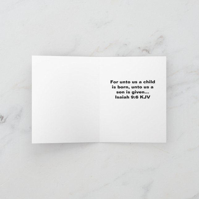 Cartão 4" x 5,6" saudações de estação dobrada (Interior)