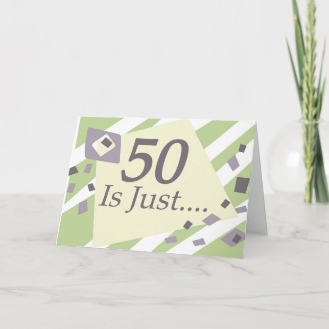 Cartão 50º aniversário (Frente)