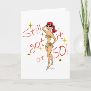 Cartão 50º Aniversário Ainda Tem