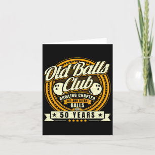Cartão 50º Aniversário Clube de Cylls 50 Anos Bylls Bowli