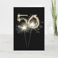 50º aniversário dos Sparklers de Preto