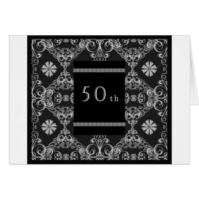 Cartão 50th (Frente Horizontal)