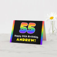 55.º aniversário: Arco-Íris Colorido nº 55, Nome P