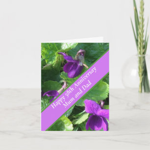 Cartão 58º aniversário de casamento