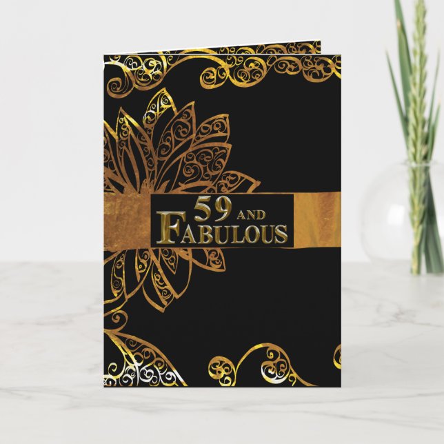 Cartão 59º Aniversário (Frente)