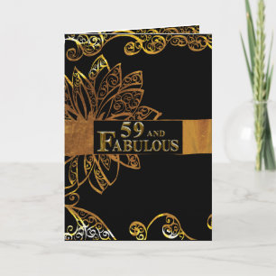 Cartão 59º Aniversário