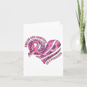 Cartão 5 anos e contando que sou um Cancer de Sobrevivênc