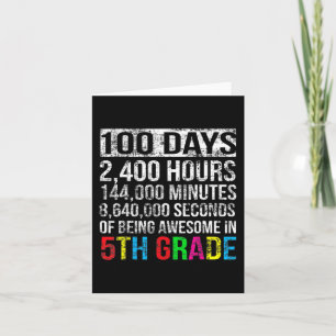 Cartão 5 Grau 100 Dia Contagem Inativa 100 Dias De Gif Es