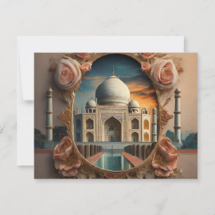 cartão 5 Wedding Anniversay