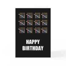 60º aniversário com Velas