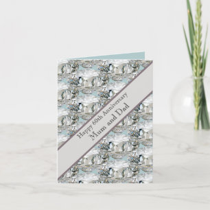 Cartão 60º Aniversário de Casamento Diamante