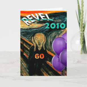 Cartão 60º aniversário engraçado