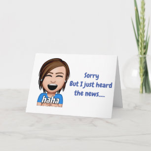 CARTÃO ***60º ANIVERSÁRIO*** FELIZ ANIVERSÁRIO HUMOR