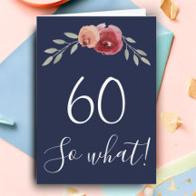 60 e daí Rosas Aquarela Floral 60º Aniversário 