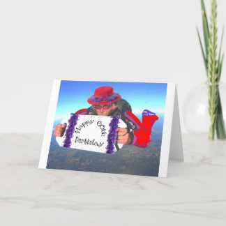 Cartão 60th aniversário feliz