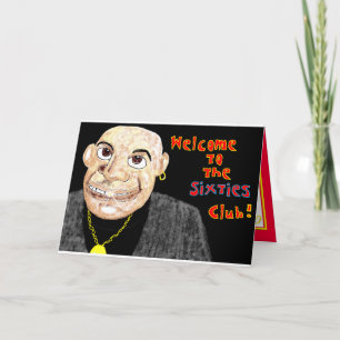 CARTÃO 60TH BIRTHDAY CARD