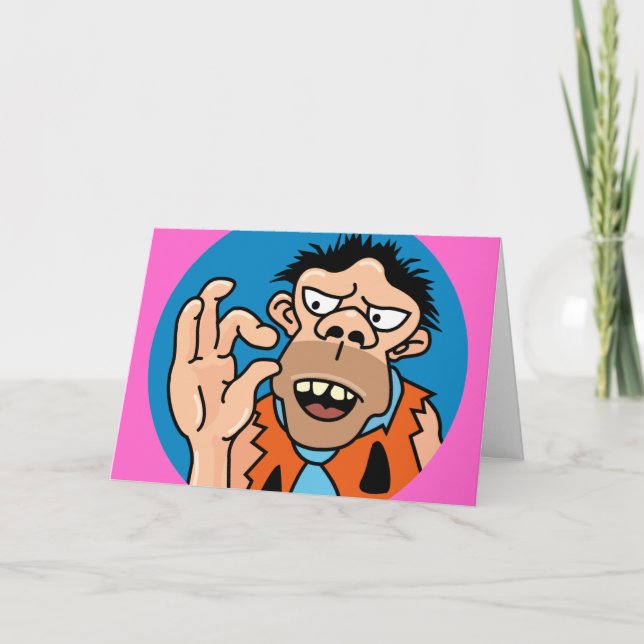 Cartão 65º aniversário engraçado (Frente)