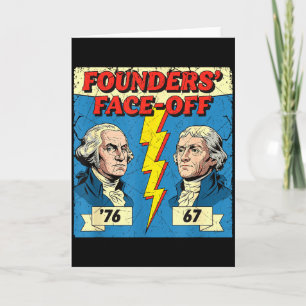 Cartão 67 76 George Washington Thomas Jefferson História