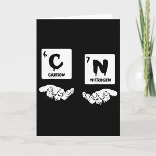 Cartão 67 Meme Ciência Química Nerd Tabela Periódica Humo