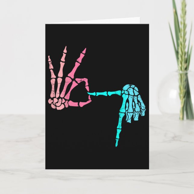 Cartão 67 Meme Skeleton Drip Ice Cream 67 Baseball Lifest (Frente)