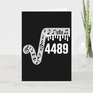 Cartão 67 Música Gota Meme Raiz Quadrada 4489 Gíria Diver