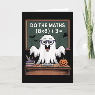 Cartão 67 Professor Fantasma de Halloween Six Seven Meme