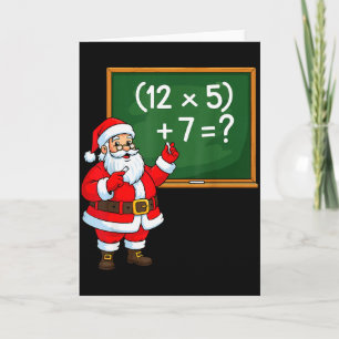 Cartão 67 Professor Natal Papai Noel Seis Sete Meme Brain