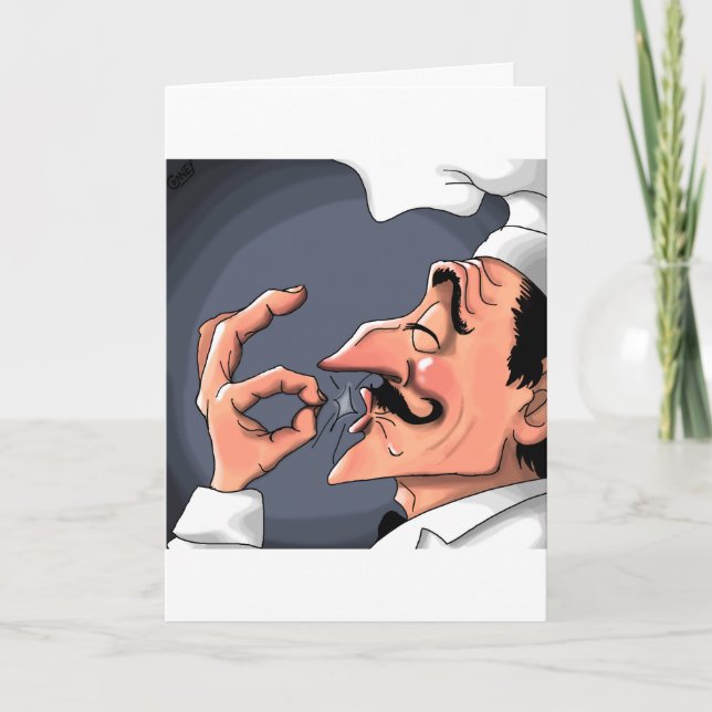 Cartão 6 Birthday Chef (Frente)