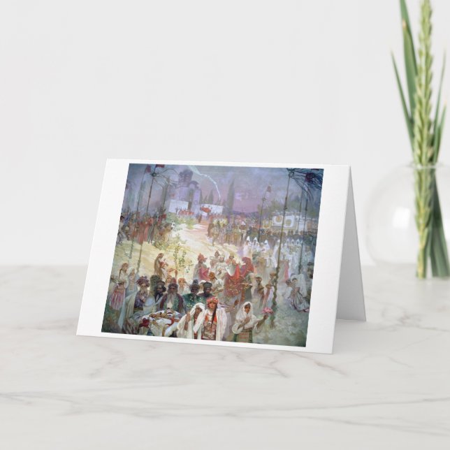 Cartão #6 Coroa de Dusan como Imperador Romano Oriental (Frente)