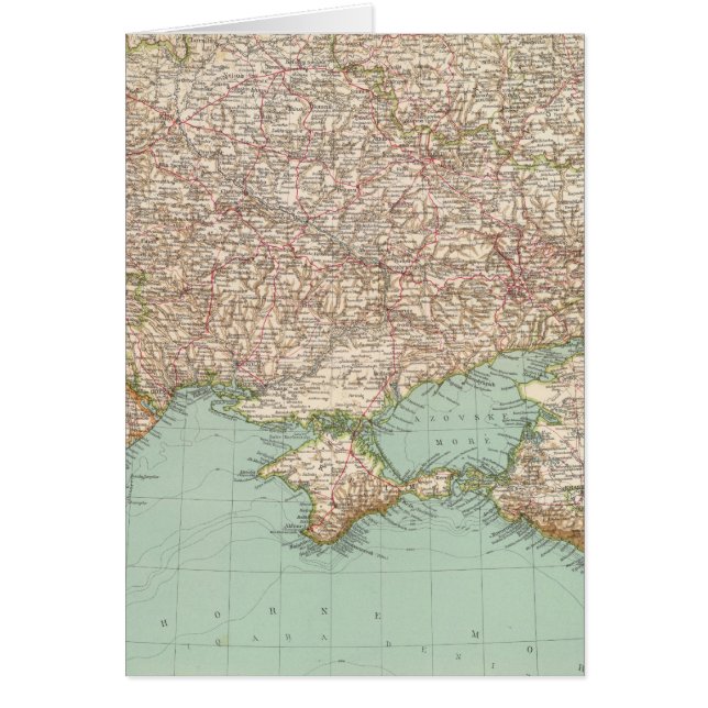 Cartão 7172 Ucrânia, Mar Negro (Frente)