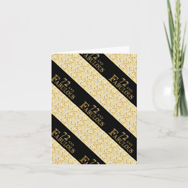 Cartão 72º Aniversário (Frente)