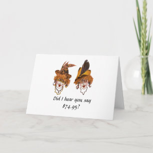 Cartão 75º aniversário engraçado para a mulher